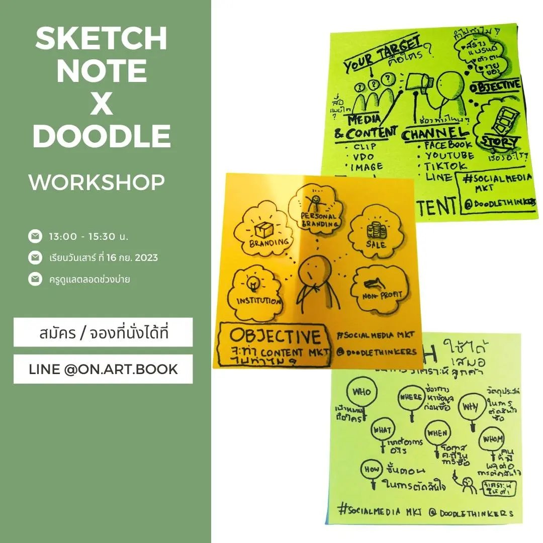 Workshop Sketchnote X Doodle